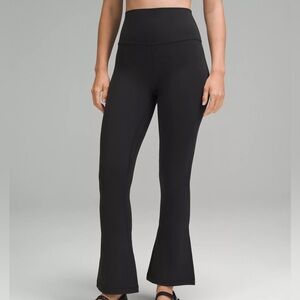 Women's Black Flared Pants Lululemon
